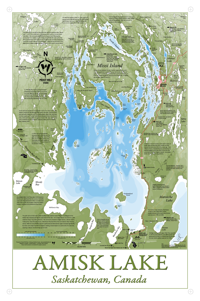 Amisk Lake, Saskatchewan