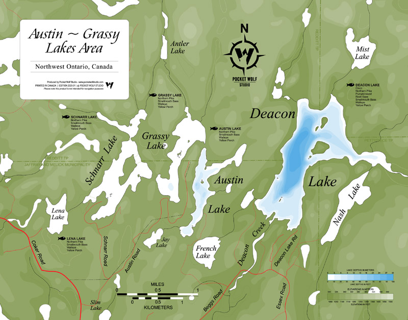 AUSTIN – GRASSY LAKES Deacon, Grassy Lake Area, Kenora District