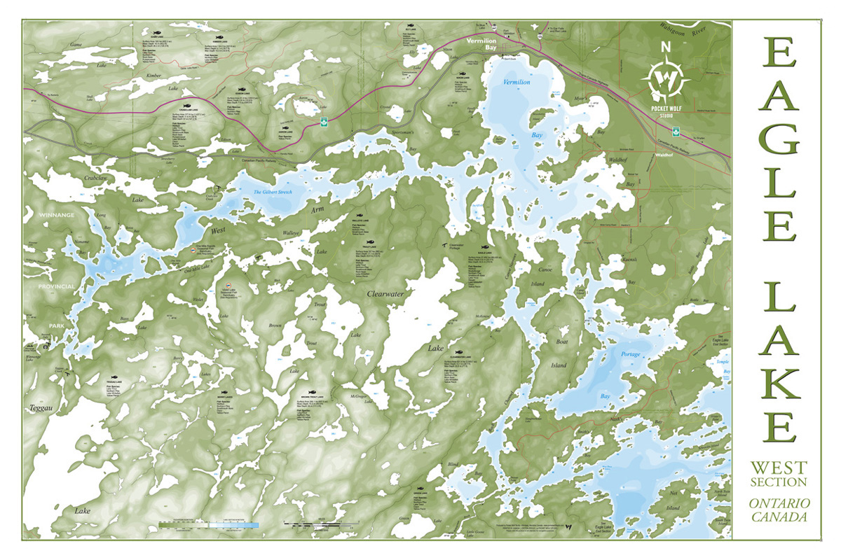 EAGLE LAKE WEST SECTION Eagle Lake, West Section