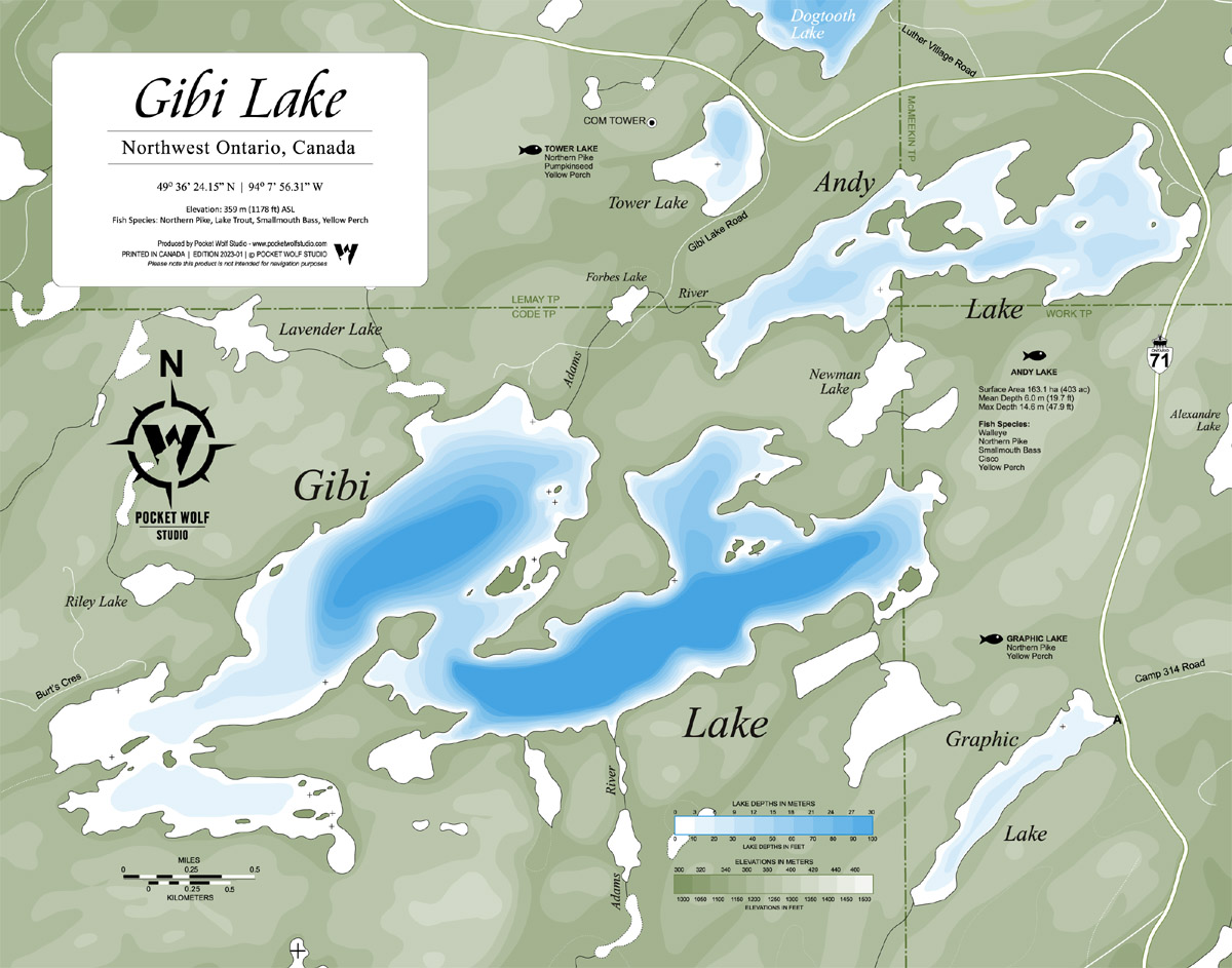 GIBBY ANDY 2023-01 PREVIEW Gibi and Andy Lakes, Northwest Ontario