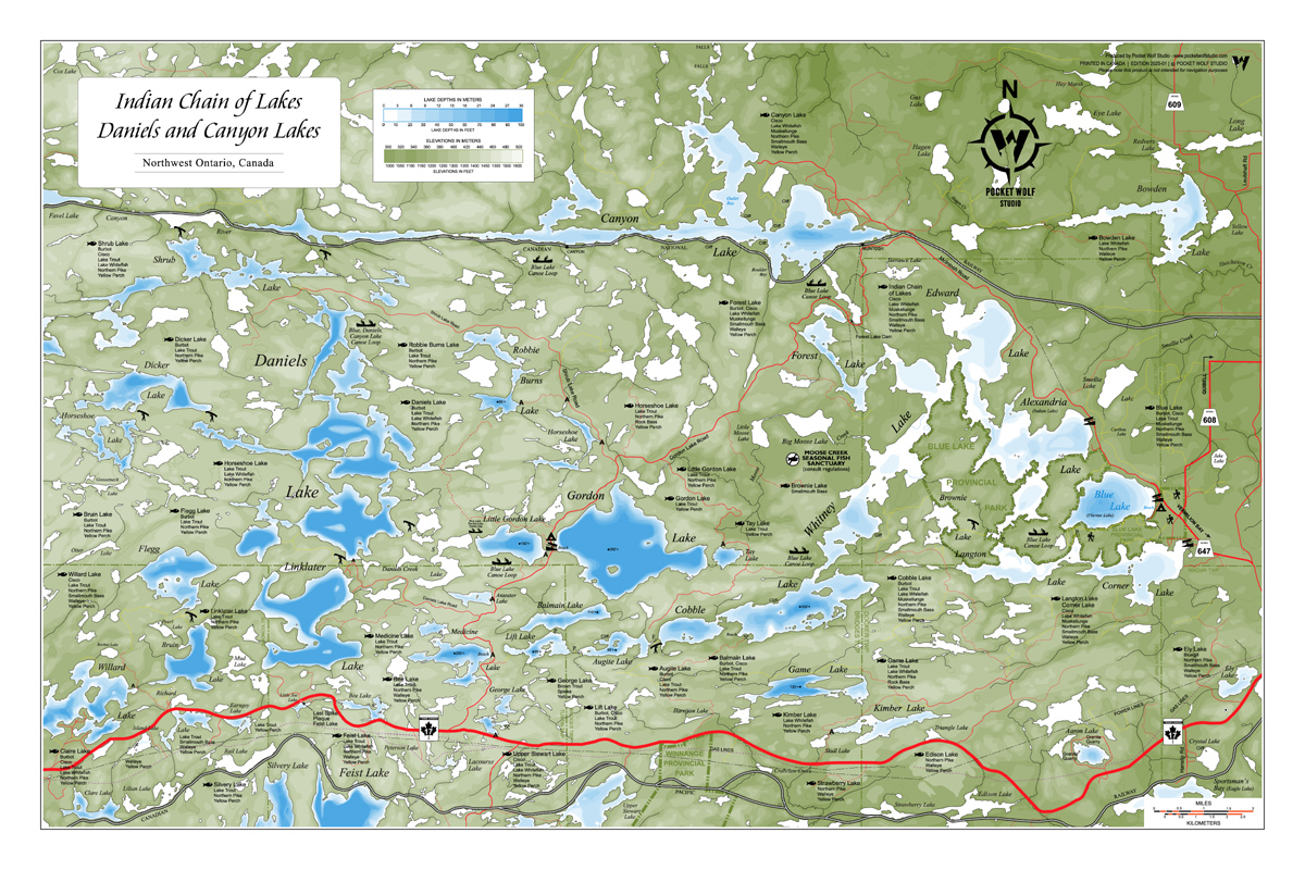 Indian – Daniels Lakes Area Indian - Daniel Lakes Area, Northwest Ontario