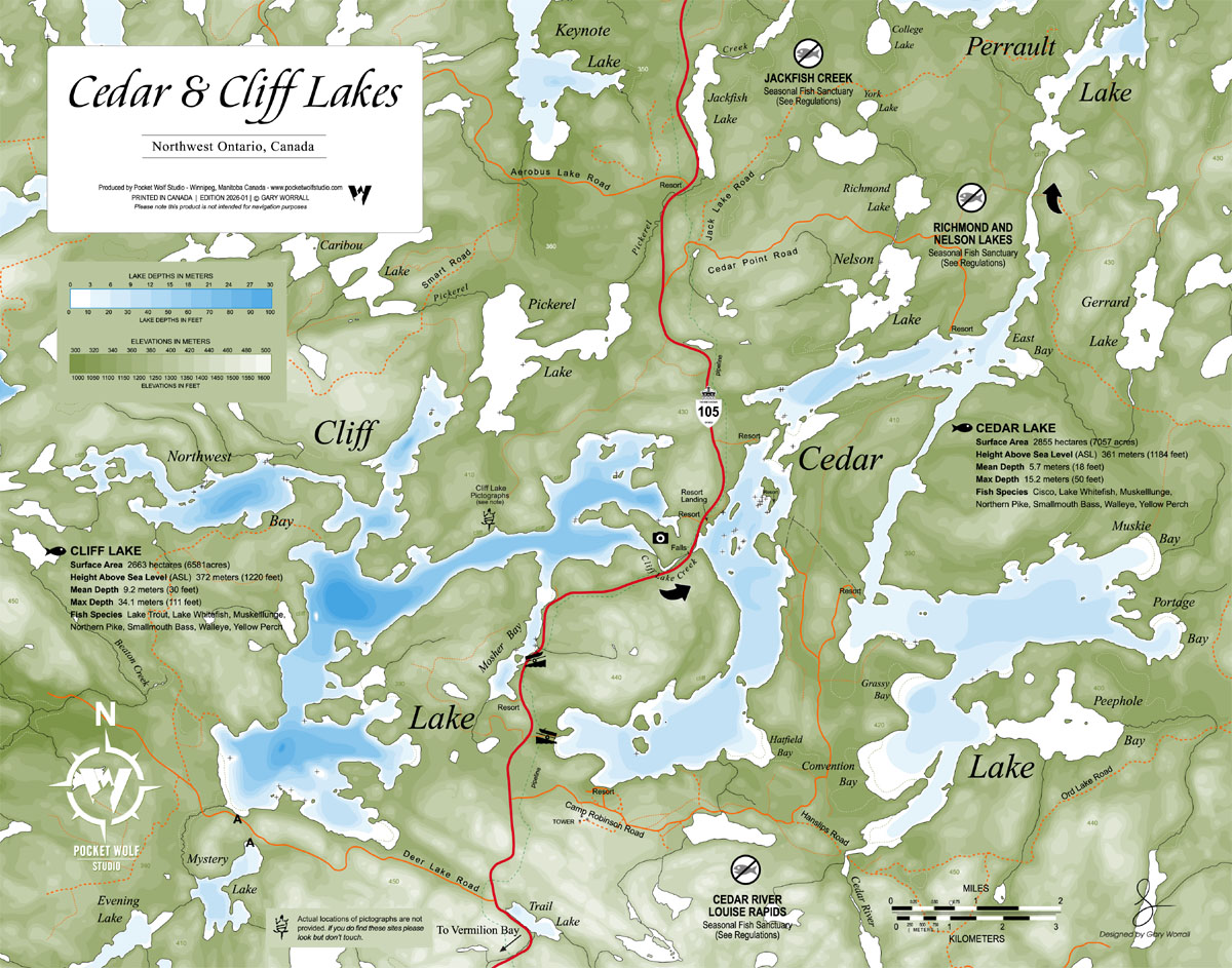 CEDAR CLIFF LAKES Cedar and Cliff Lakes