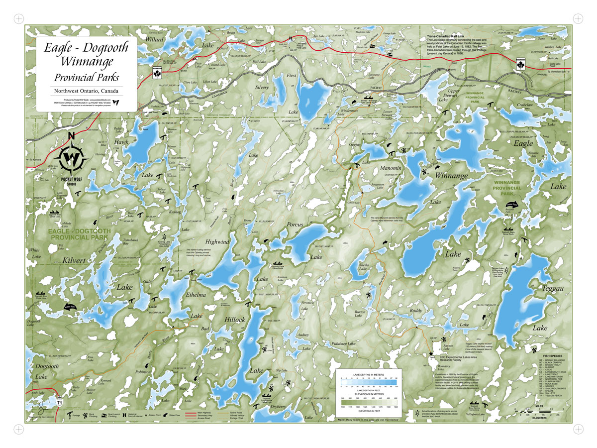 EAGLE DOGTOOTH PROVINCIAL PARKS Eagle and Dogtooth Provicial Parks